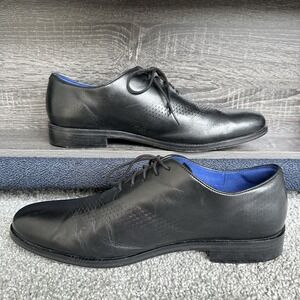 Cole Haan Men's Washington‎ Grand Laser Wingtip Oxford Black Style C23999, Sz 13